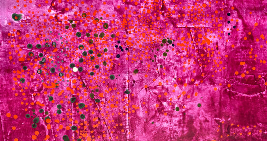 Jelly Fish, acrylic on canvas, 2022