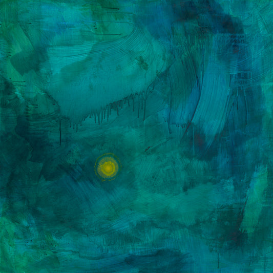 L'atmosphère du vent, acrylic on canvas, 2025