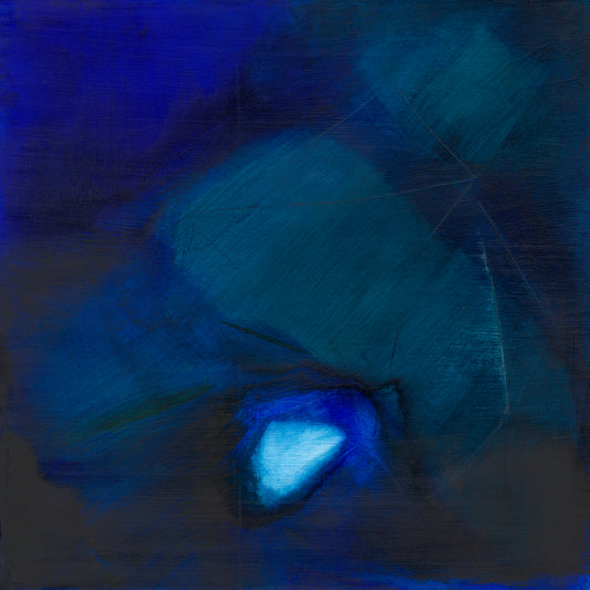 Le silence de la lumière, acrylic on canvas, 2025